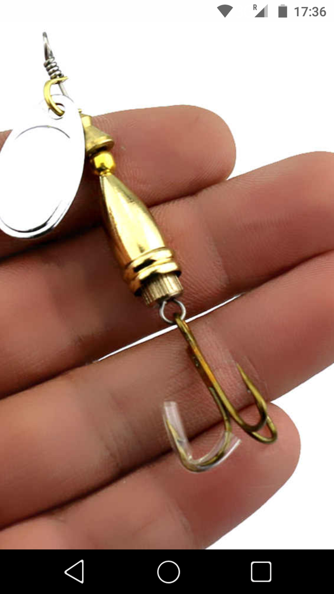 фото Схема монтажа петли на леске для поводка с блесной