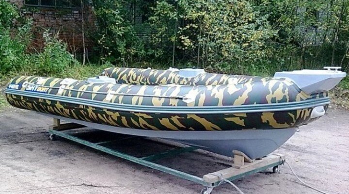 Тюнинг надувной лодки: страховка лодочного мотора и фиксация оборудования
