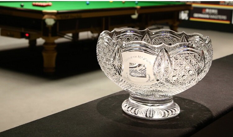 Трофей German Masters назван в честь директора WST Брэндона Паркера. Фото: WST