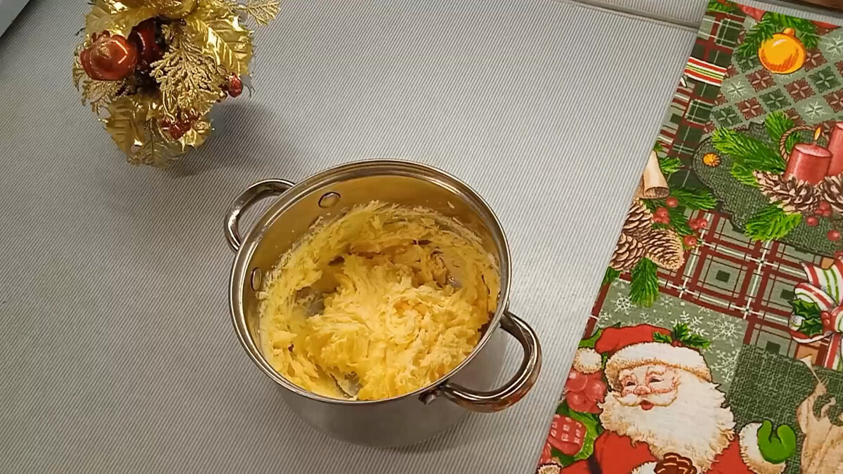 Масло+сахар+желтки.