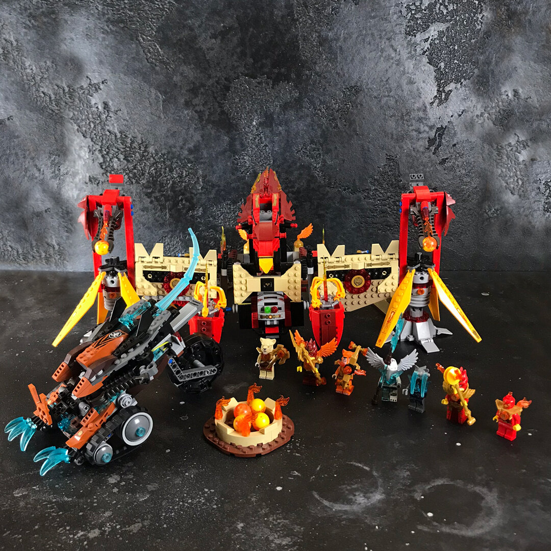 LEGO 70146 | Огненный храм Феникса | FLYING PHOENIX FIRE TEMPLE