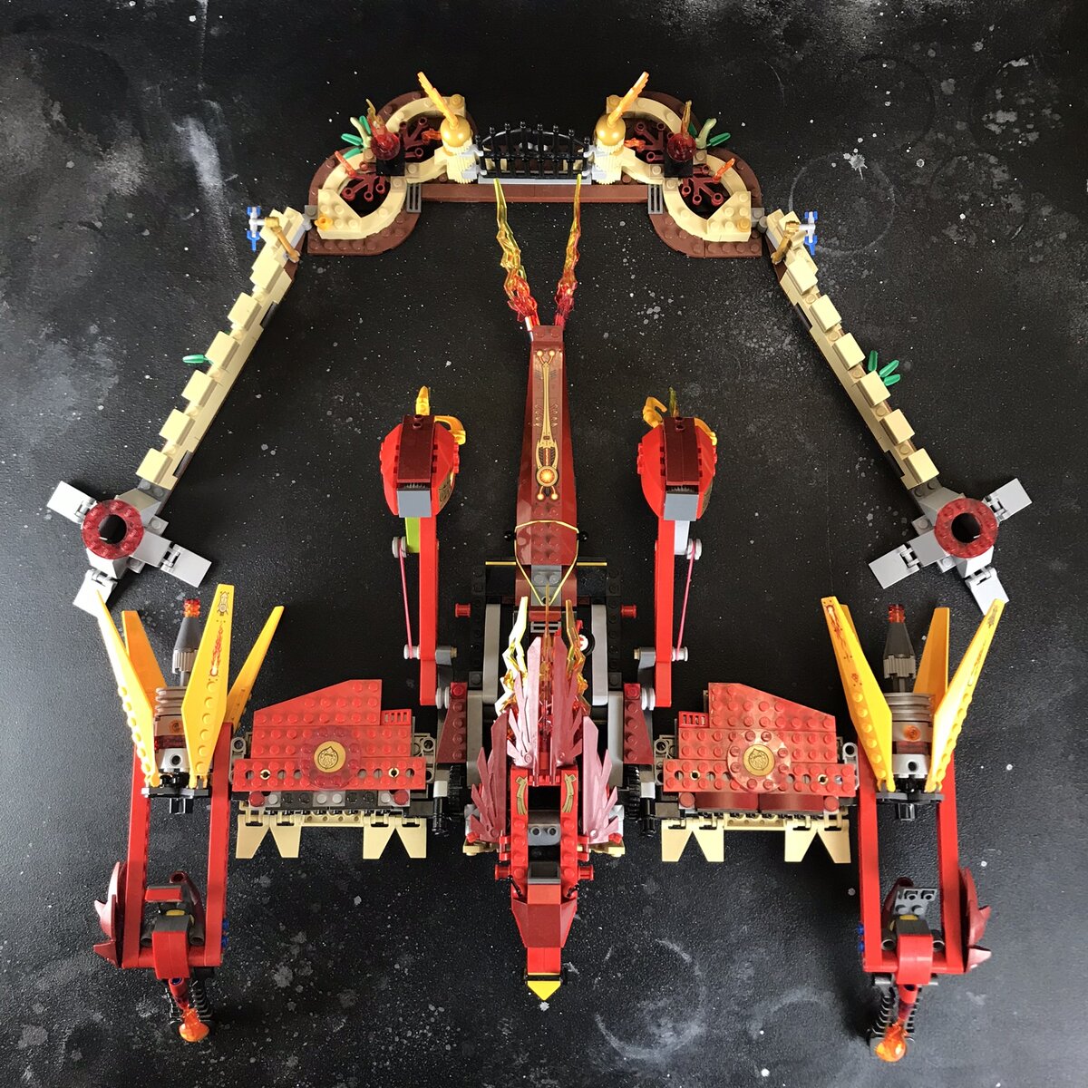 LEGO 70146 | Огненный храм Феникса | FLYING PHOENIX FIRE TEMPLE