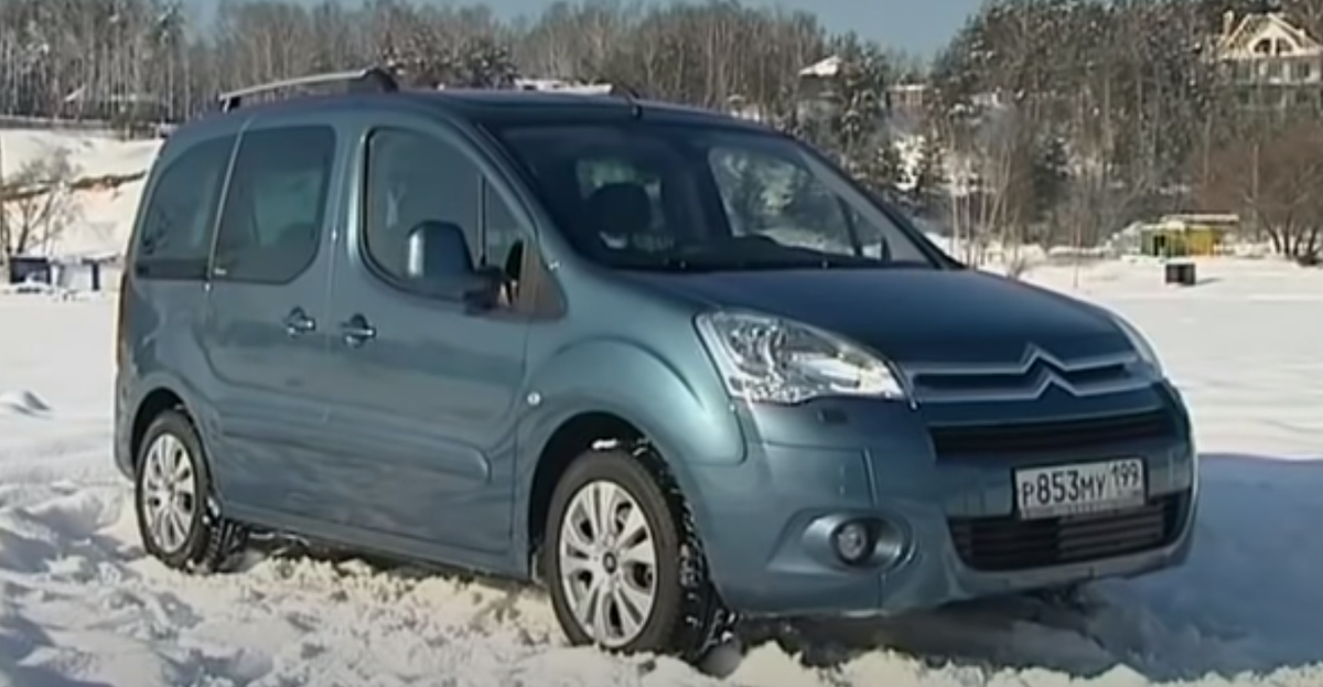Citroen Berlingo зимой