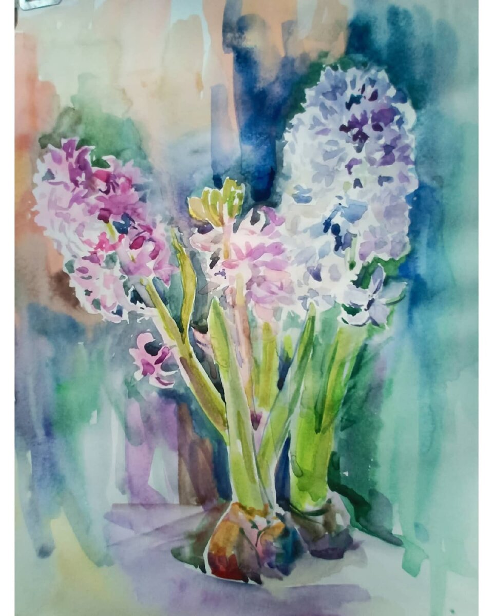 этюд за час