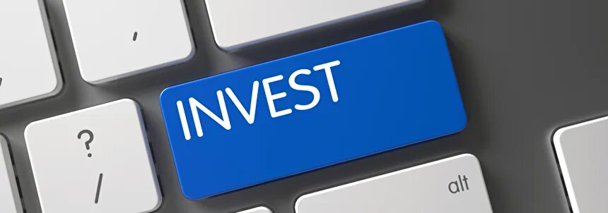 Кнопка на которой написано INVEST