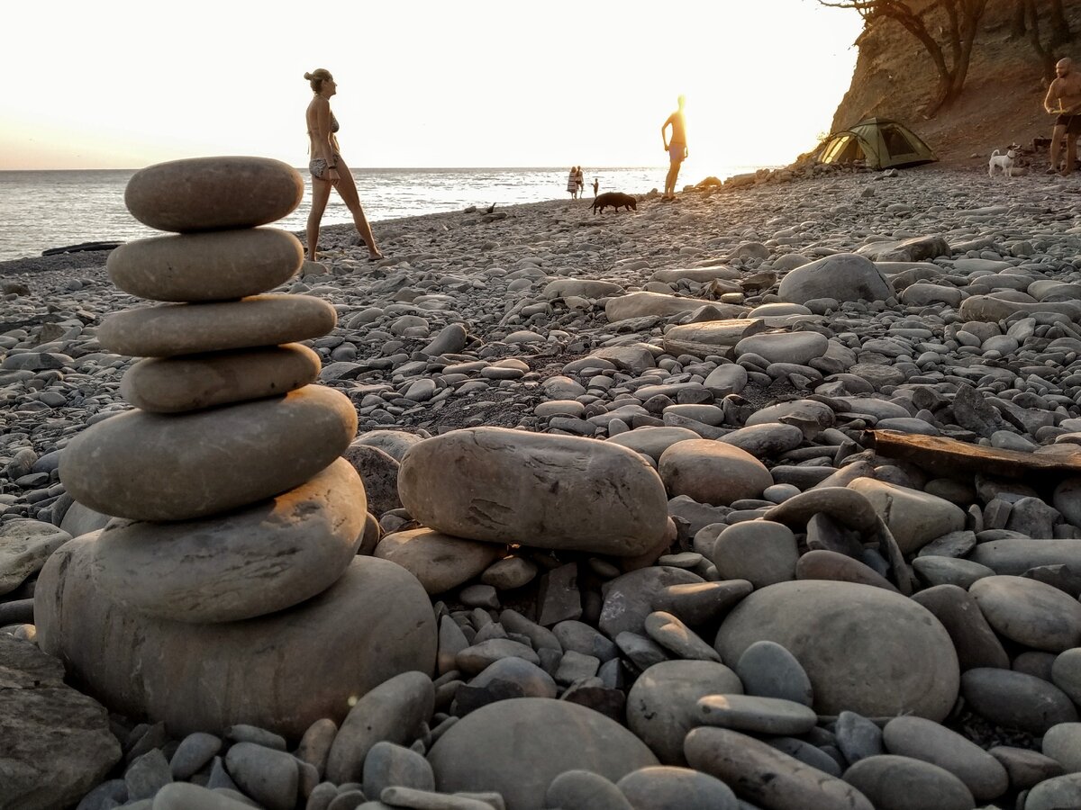 Дикий пляж. Малый Утриш.