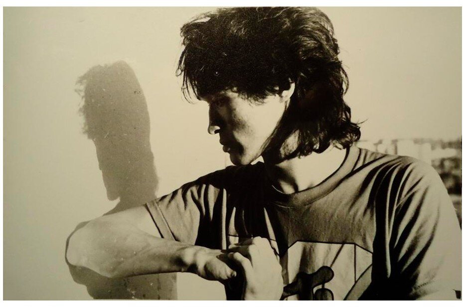 Виктор Цой в Киеве. Лето 1986г. Фото из открытых источников.