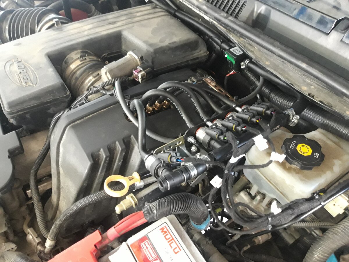 Интересное исполнение....на 5 цилиндрах