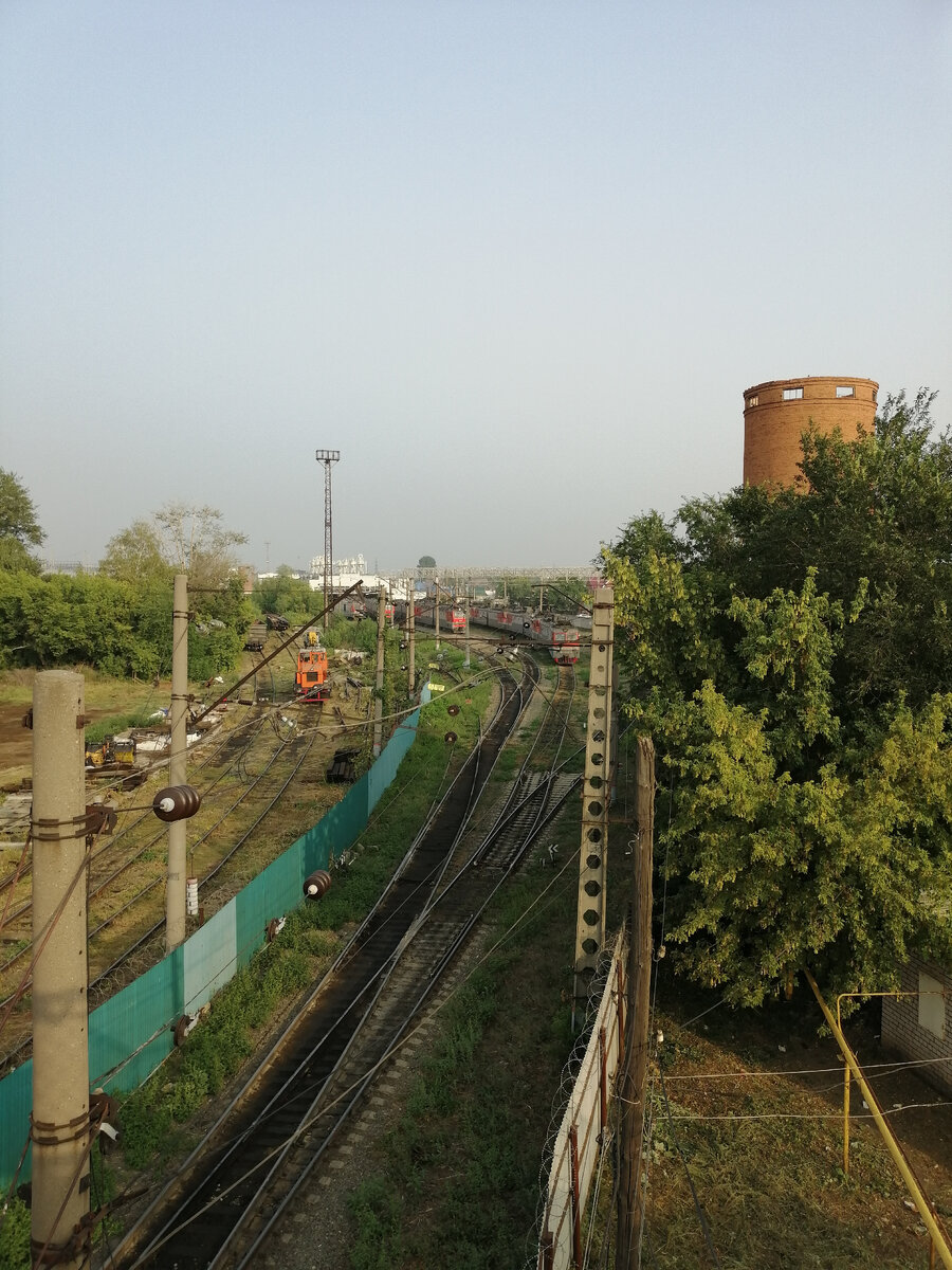 Вид с моста.