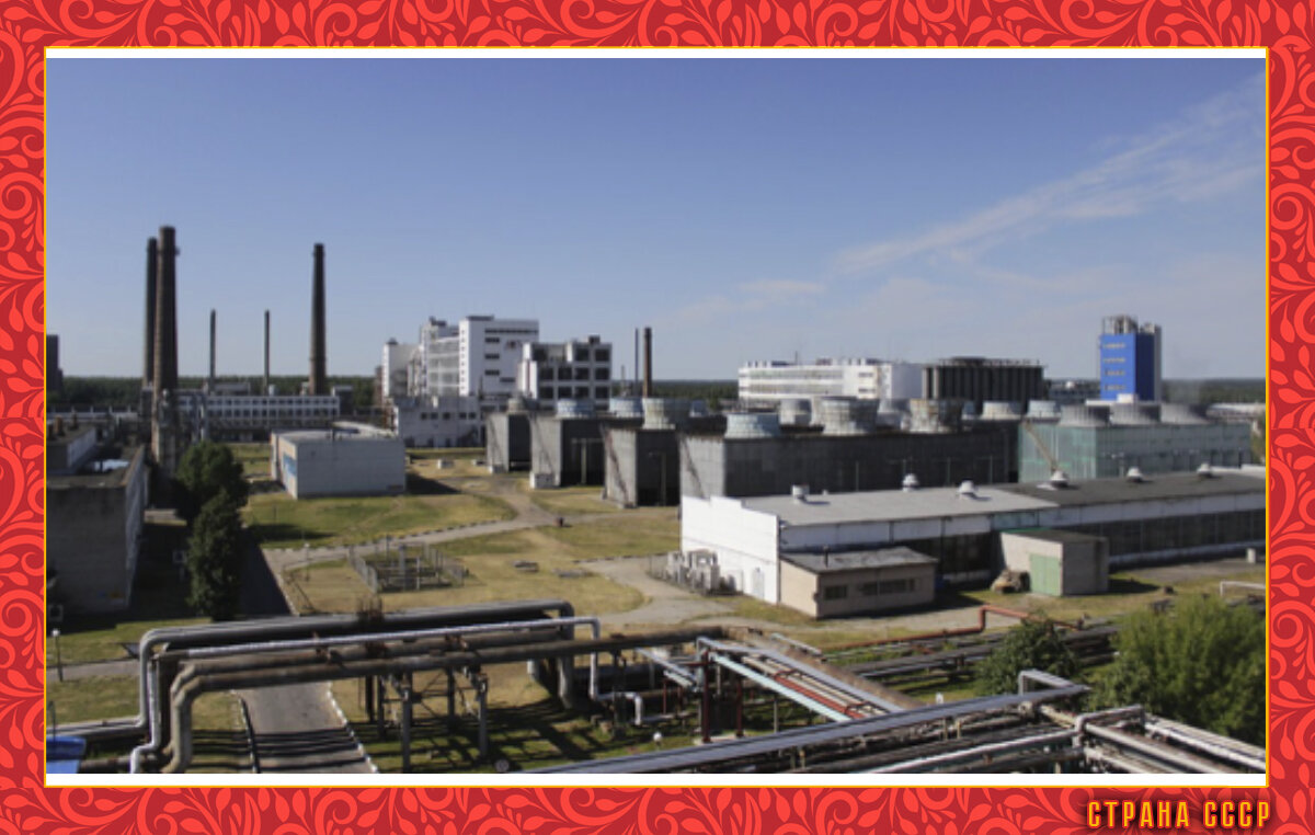 Предприятие, вид сверху. Фото в свободном доступе