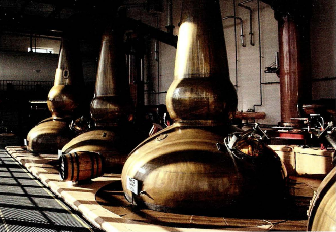 Перегонный куб на вискокурне GlenDronach оборудован четырьмя дефлегматорами 