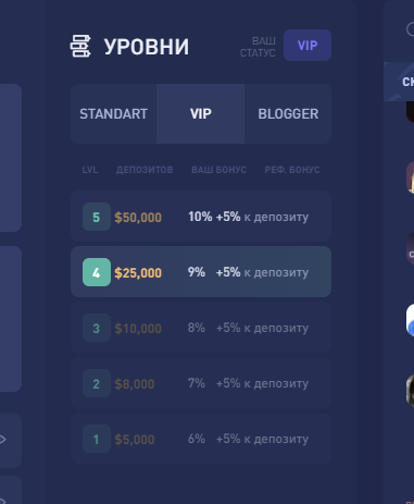 Вы получаете от приглашенных пользователей до 10%