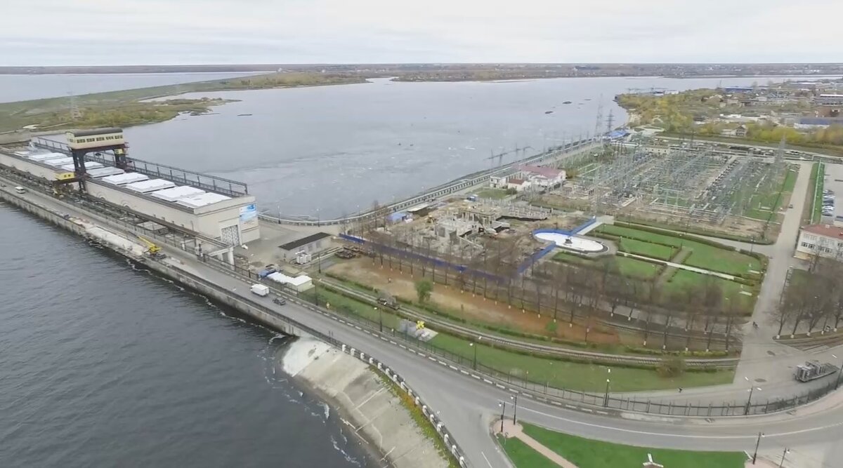 Нижегородская (Горьковская) ГЭС (фото из открытых источников).