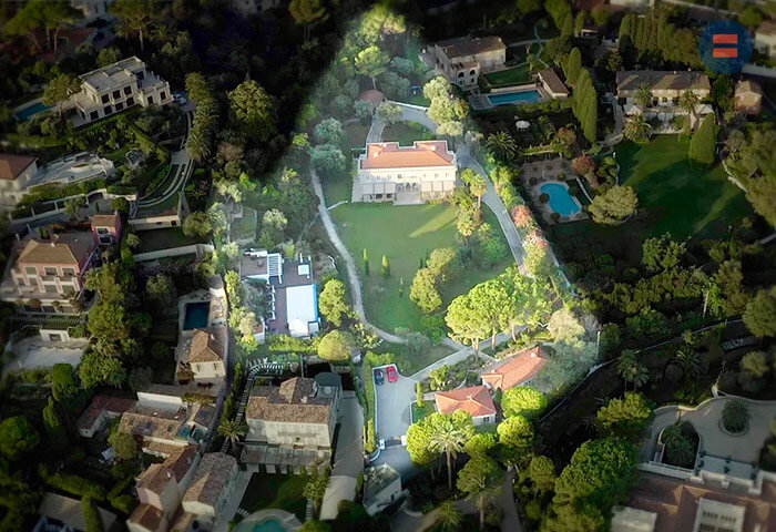 Участок Аркадия Ротенберга в Сен-Жан-Кап-Ферра (фото: istories.media)