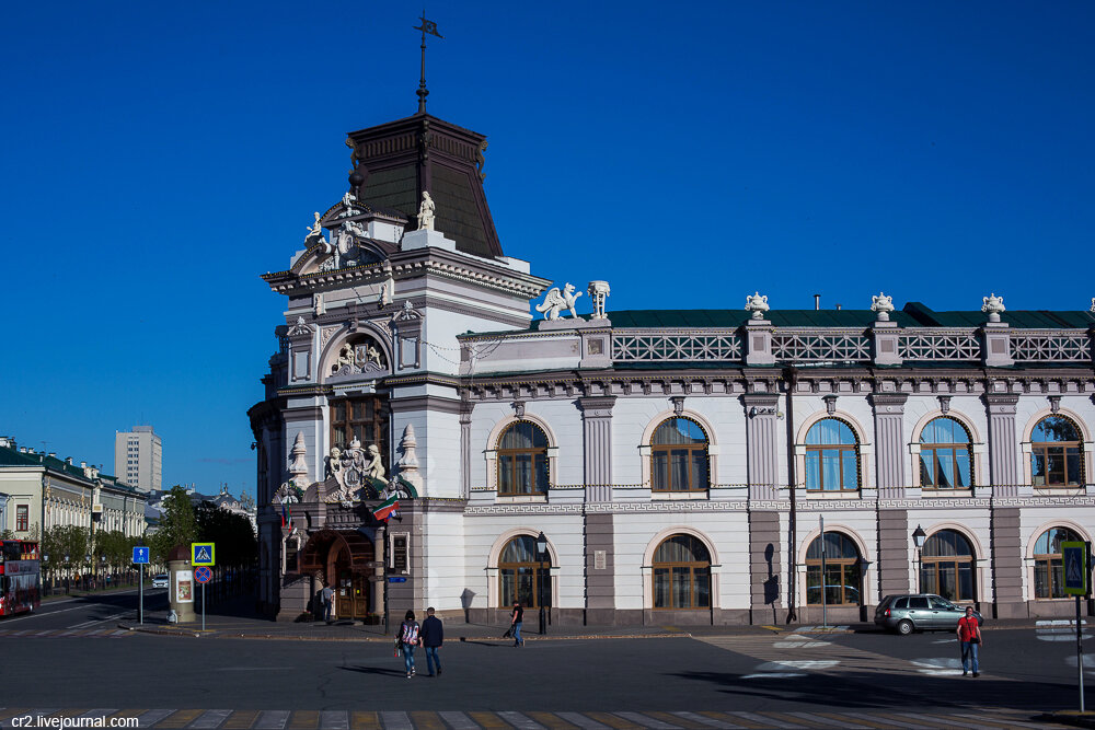 В центре Казани. Республика Татарстан. Фото автора статьи  