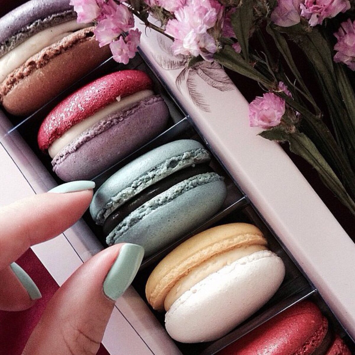 Пробовали ли вы Макарон с оригинальными вкусами, например, с лавандой?