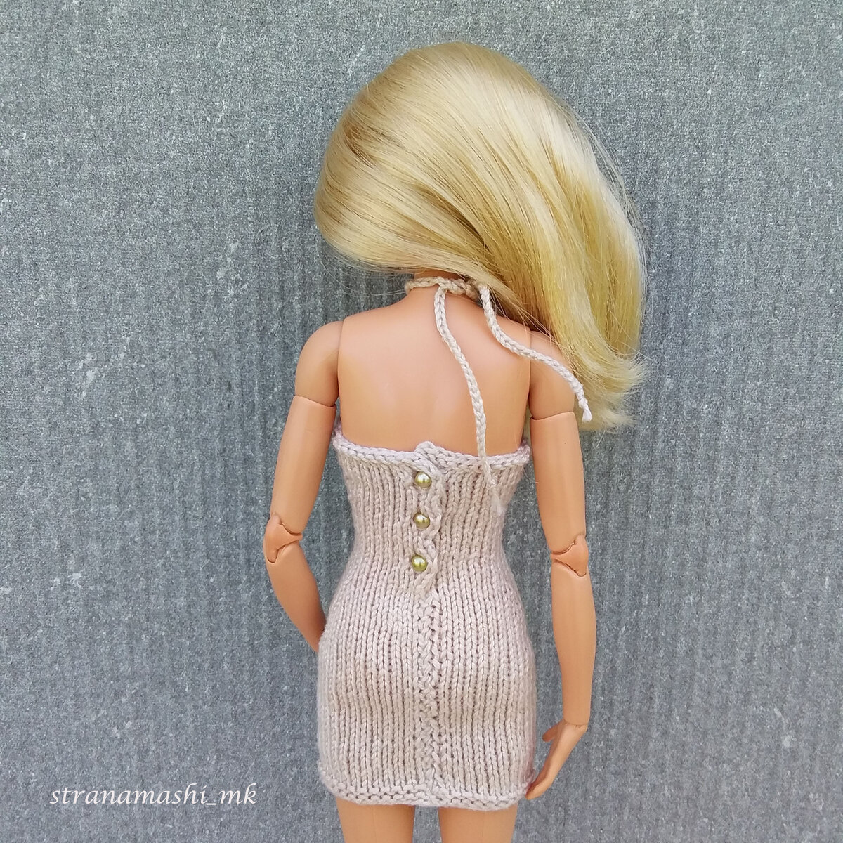 Платье "Геометрия № 1". Вид сзади