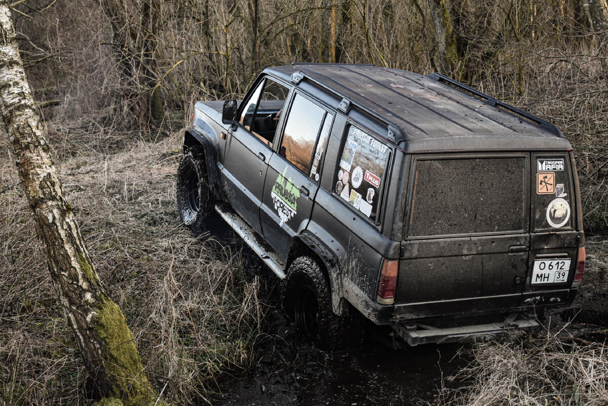 Наш Isuzu Trooper