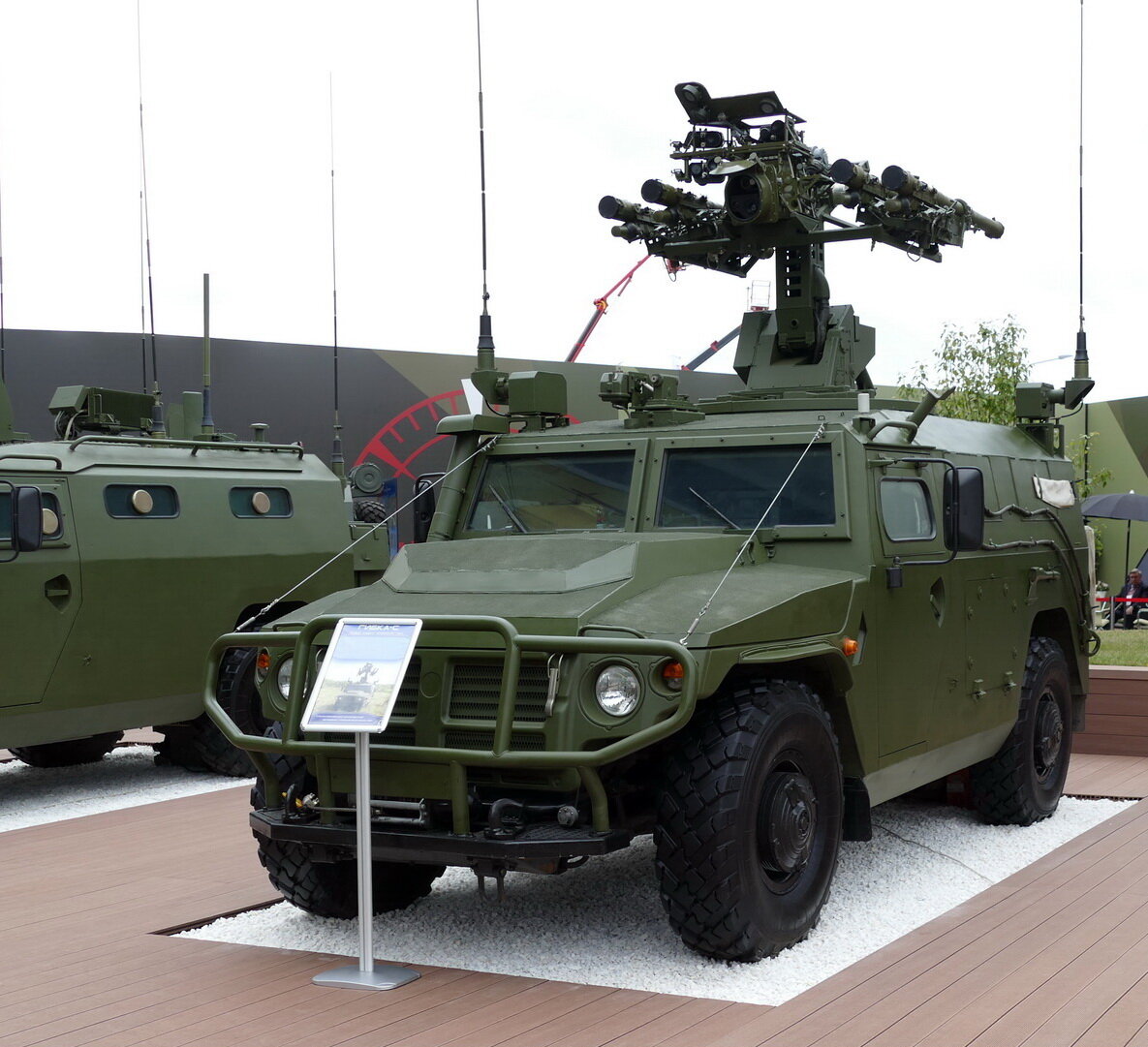 Боевая машина отделения зенитчиков комплекса «Гибка-С». 
Источник изображения: naukatehnika.com