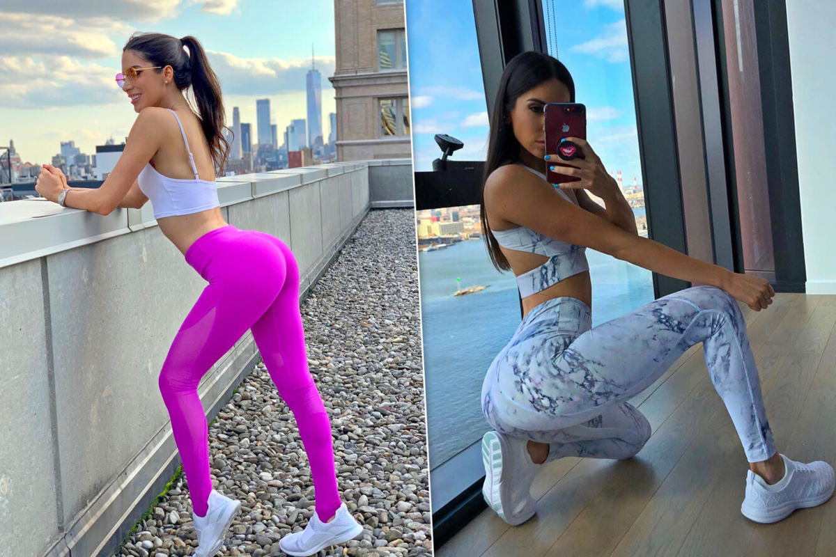 Jen Selter в спортзале