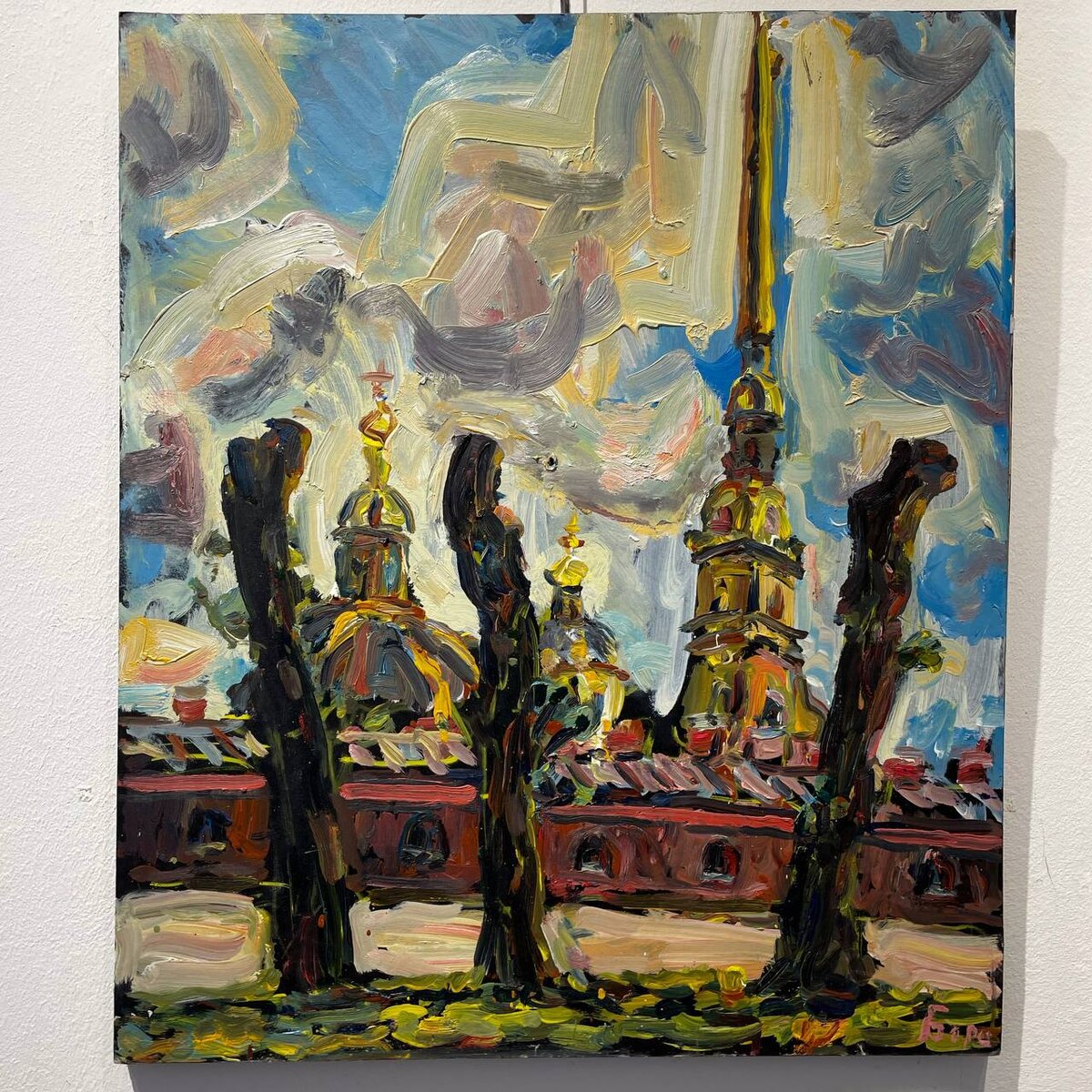 Борис Борщ «Весна на Петрапавловке» (2021)