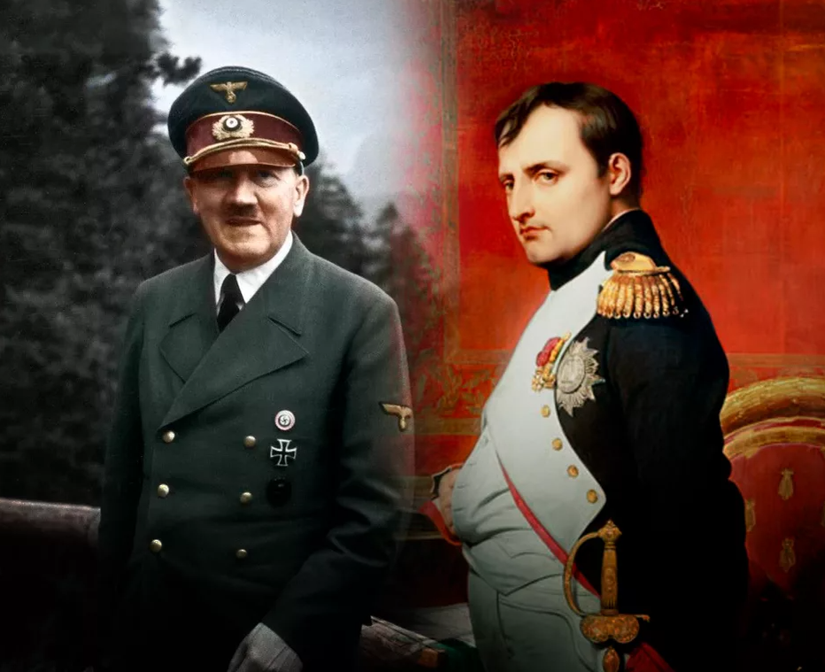 Адольф Гитлер и Наполеон Бонапарт