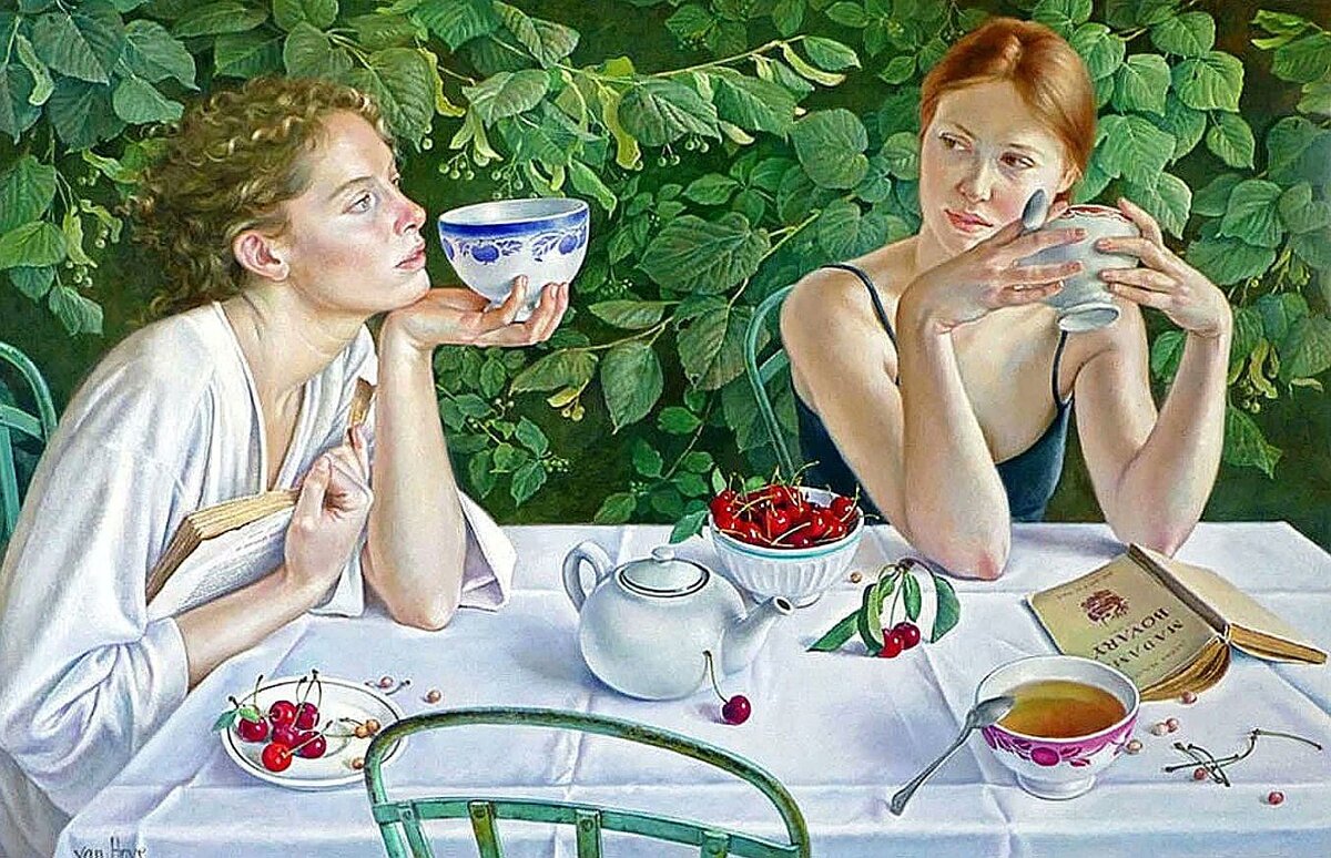 Художник Francine van hove