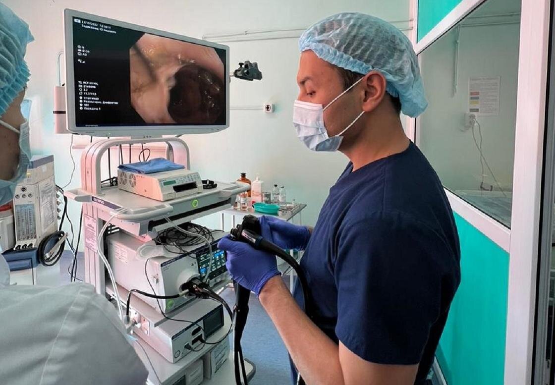    Хирург-эндоскопист Мурат Дуйсебаев:пресс-служба УОЗ города Алматы