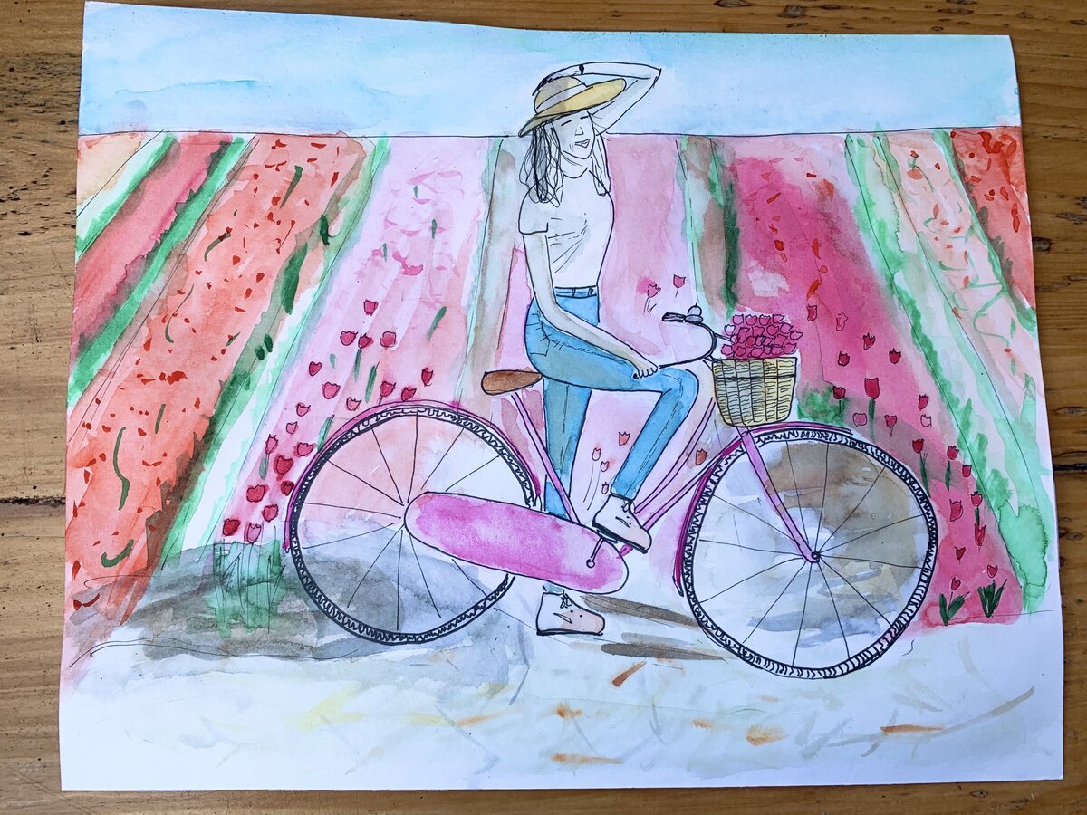 Да-да, я помню, что уровень рисования у меня «детсадовский» / рисунок автора