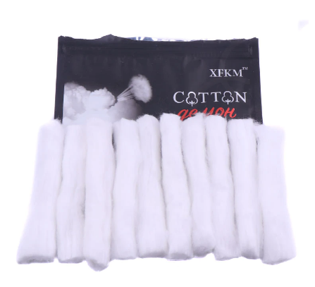 Пример и количество хлопка в упаковке