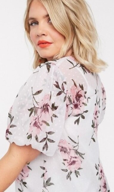 Летнее платье для пышечек