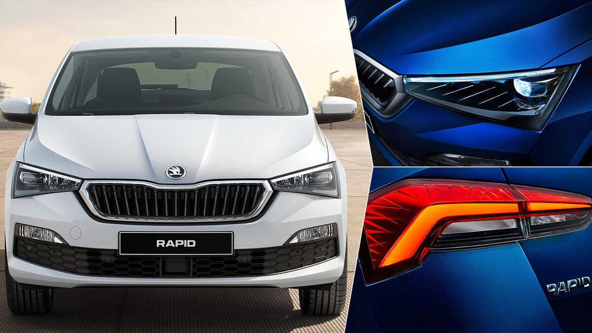 Новый дизайн Шкода Рапид