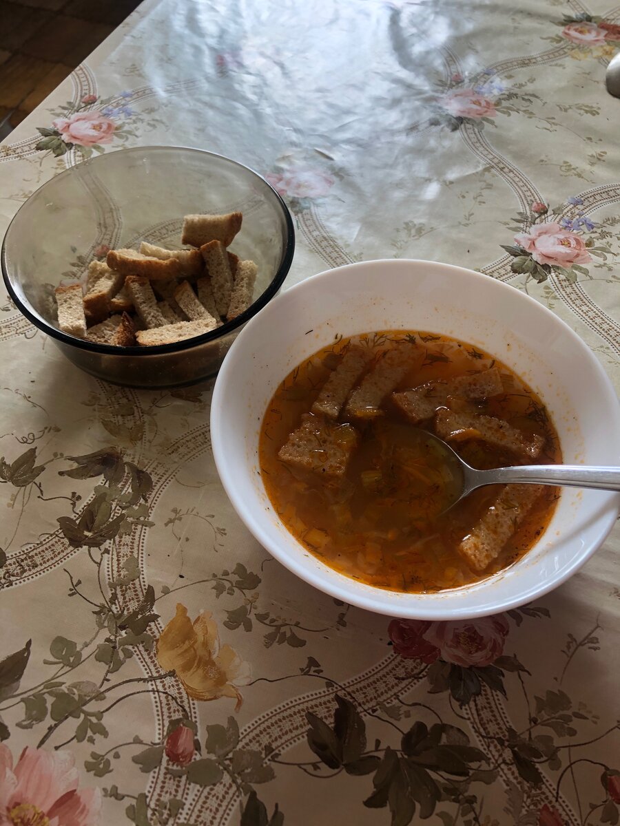 Суп с капустой