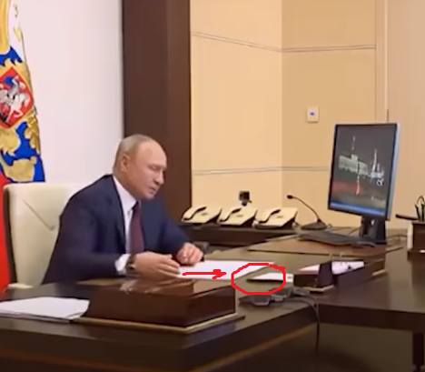 Президент не в гневе, обычные эмоции, обычная поза