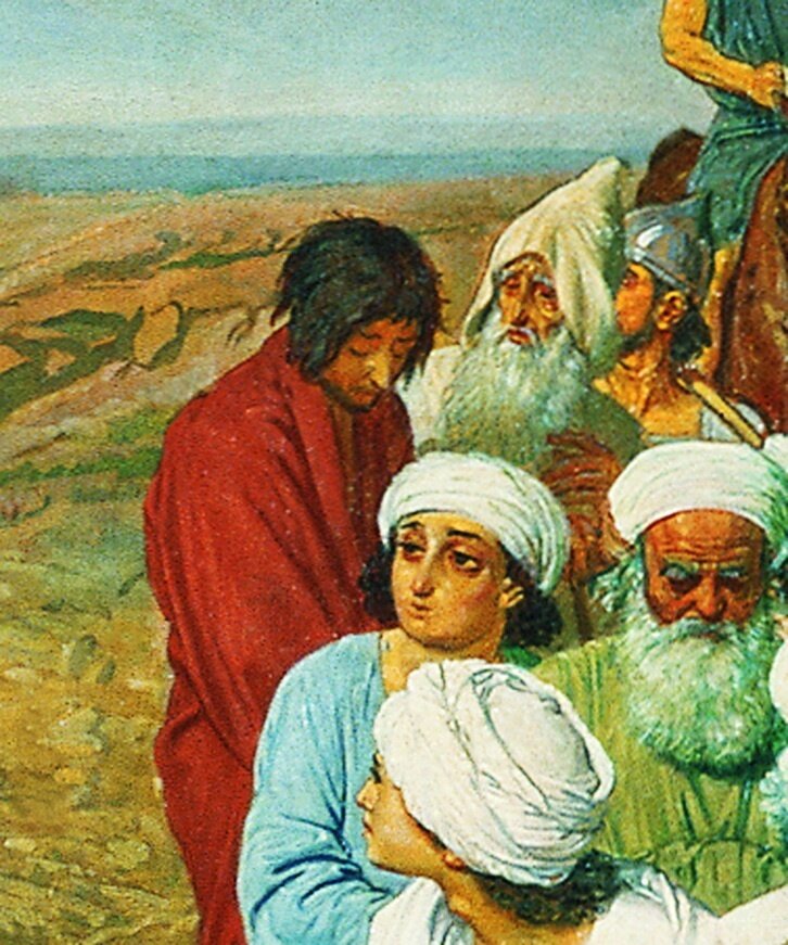 Гоголь на картине явление христа