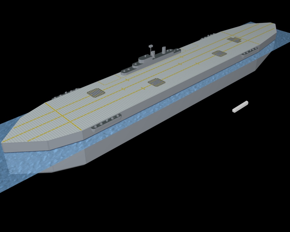 Проект Хабаккук, авианосец из пайкерита. Взято из источника яндекс-картинки.