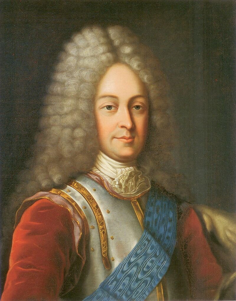 Неизв. художник (К. Бреже ?). Портрет Василия Лукича Долгорукого. 1710-1720 гг.