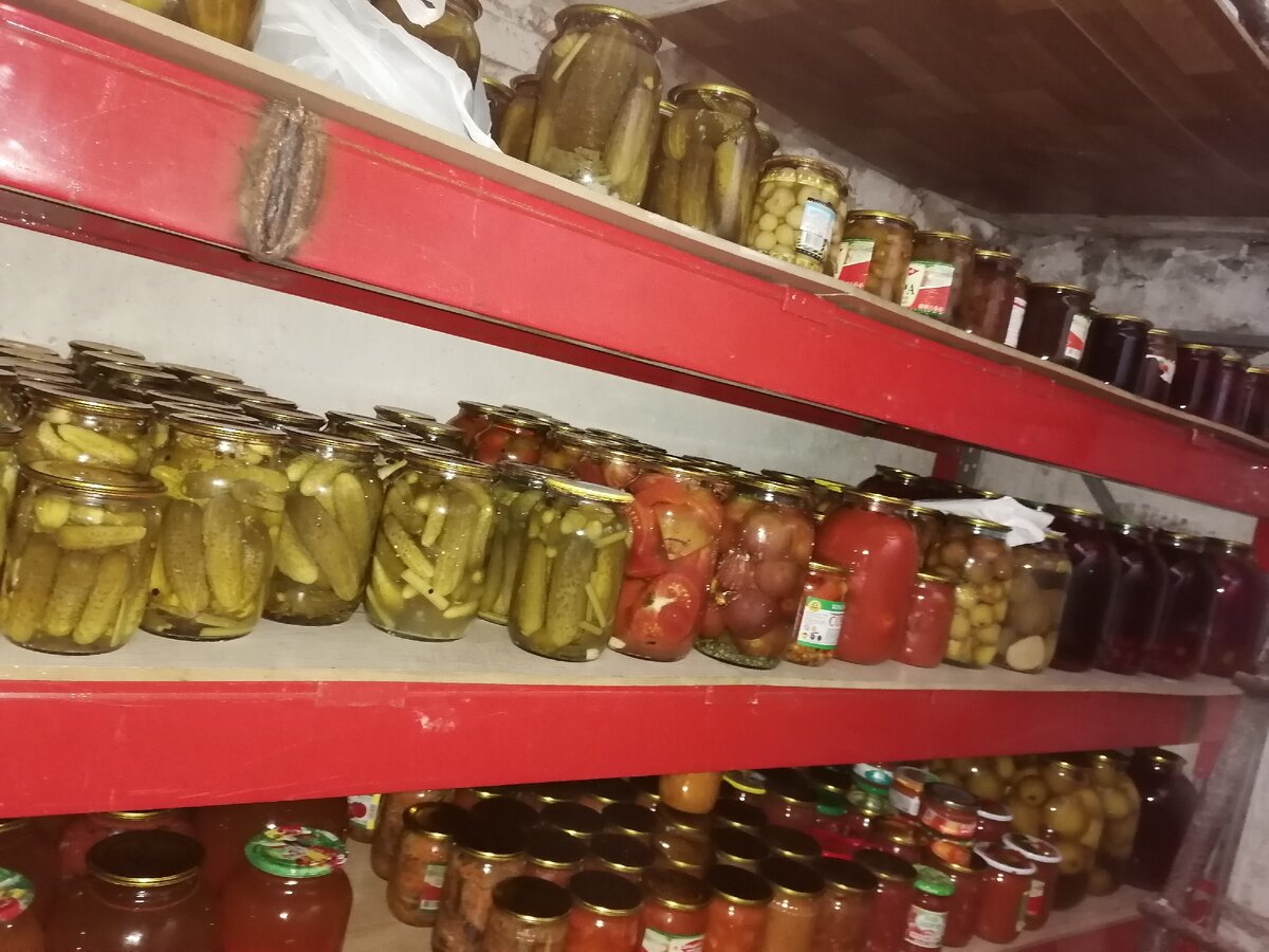 Мой погреб.