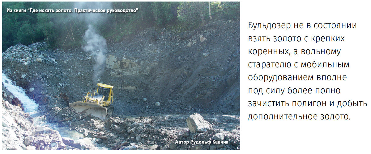 Золото лучше всего искать там, где его до вас уже добывали, это значит, что оно точно есть и вы его гарантировано найдёте. Из книги "Где искать золото. Практическое руководство по поиску и добыче золота" 