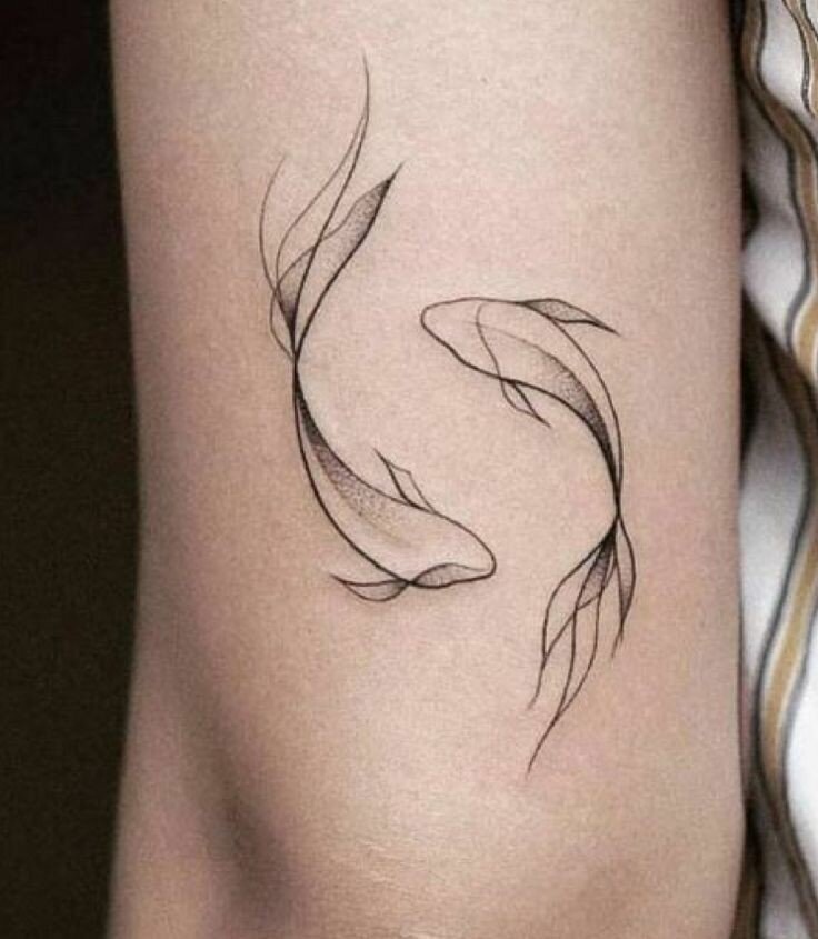 татуировки в стиле минимализм