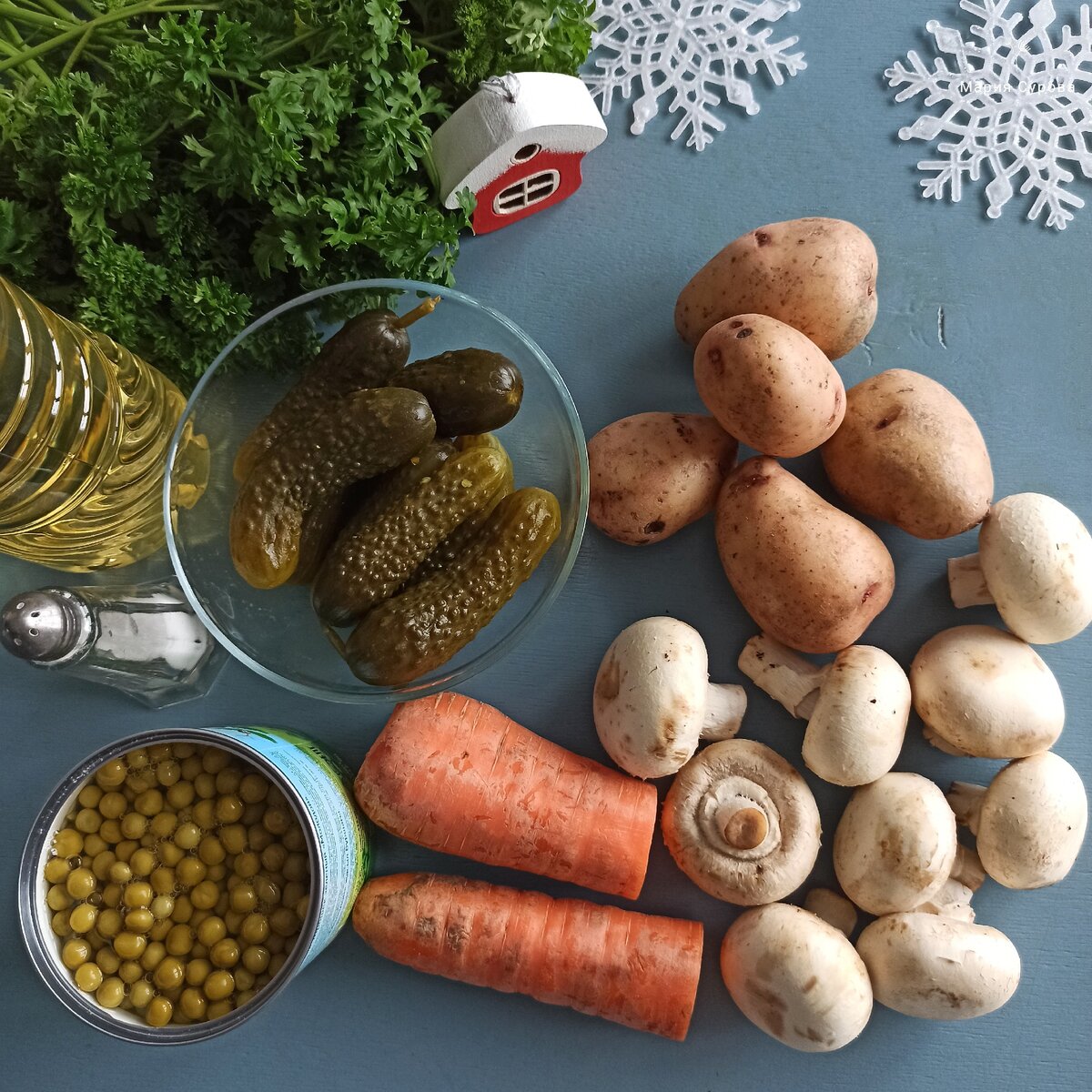 Ингредиенты простые и доступные. Фото автора.