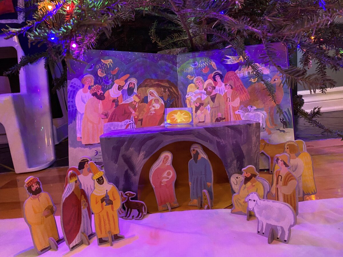 Постановка к домашнему театру для малышей