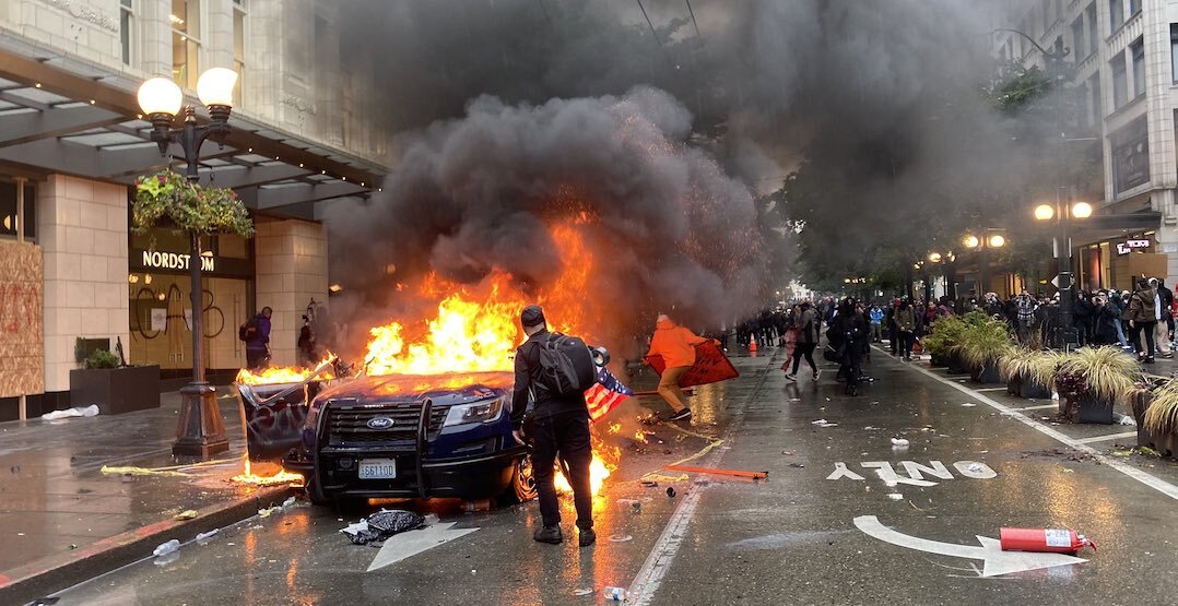 Погромы. Сиэтл США