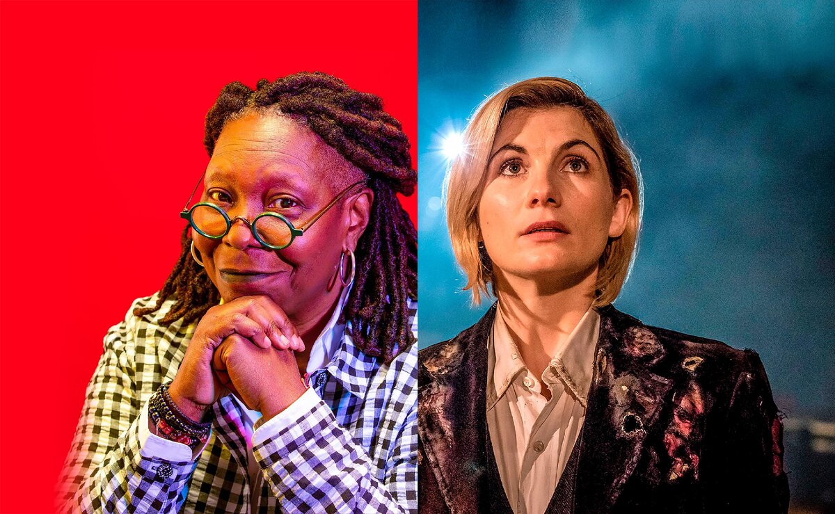 Вупи Голдберг и Джоди Уиттакер