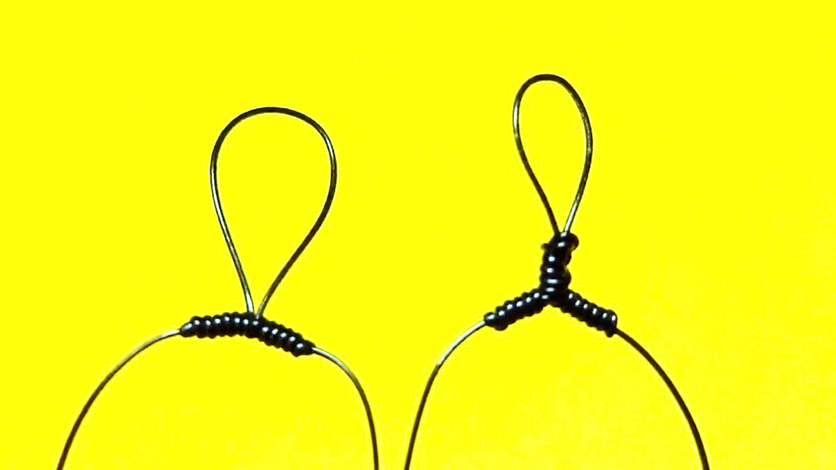 Как привязать два крючка чтоб они не путались. Как правильно привязать два крючка