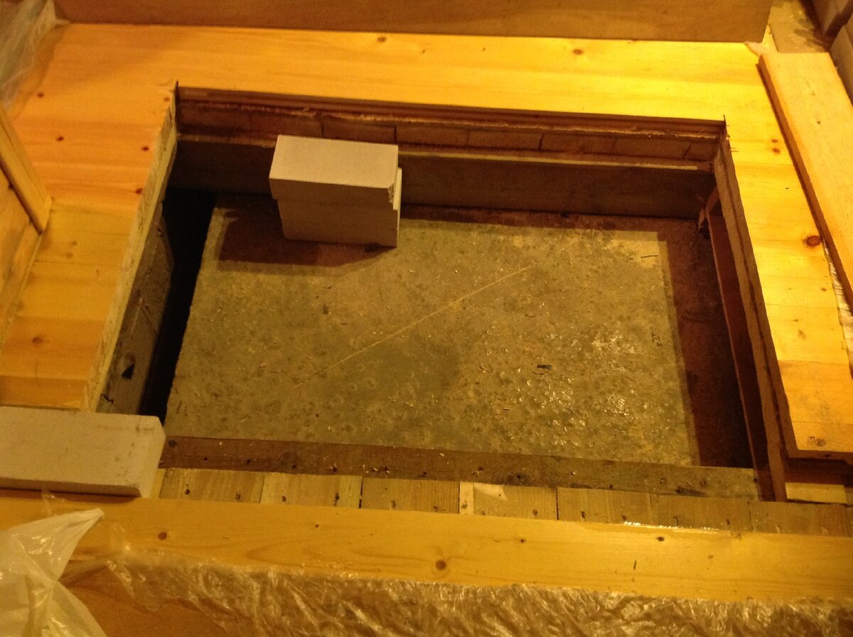 Крепкий фундамент - залог крепкой печи