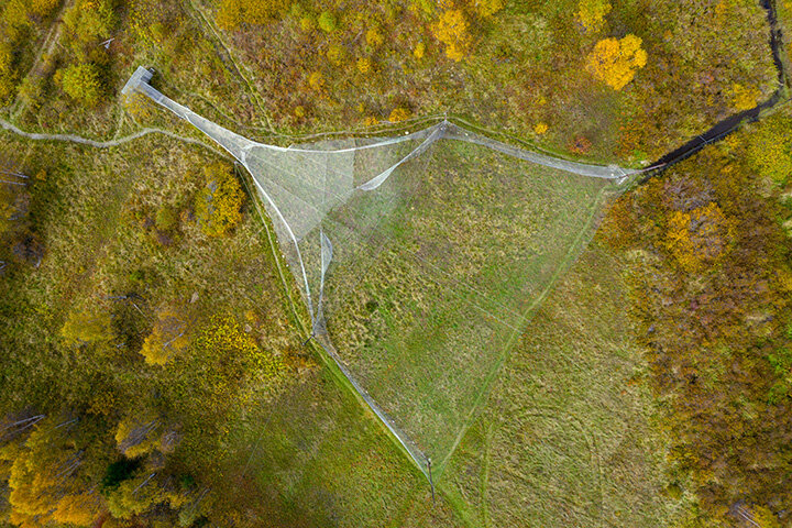 Станция кольцевания птиц Байкальская. Рыбачинская ловушка