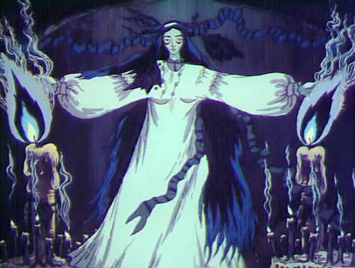 скриншот из мультфильма "Вий" 1996г.
