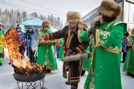 Шаман открывает горнолыжный сезон