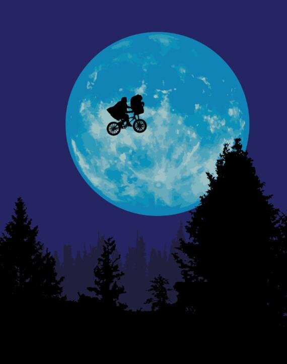 Иллюстрация к фильму "Пришелец".